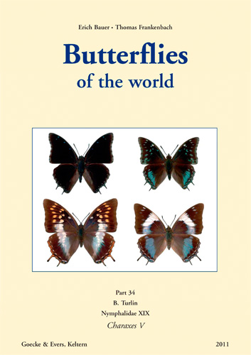 Butterflies of the world : Bauer & Frankenbach: 34. Turlin, Nymphalidae XIX, Charaxes V.
